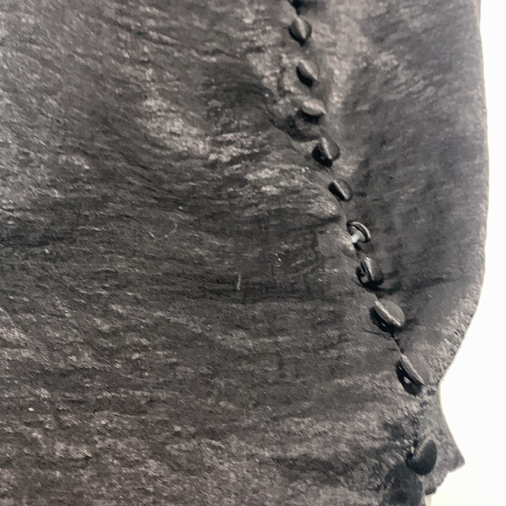 Shinestar Sleeveless Faux Button Up Blouse - Picture 3 of 7